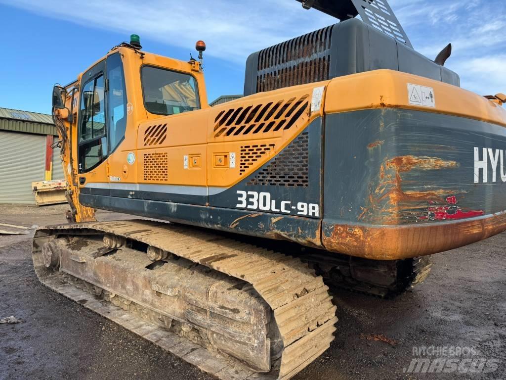 Hyundai R330 Pásové rýpadlá