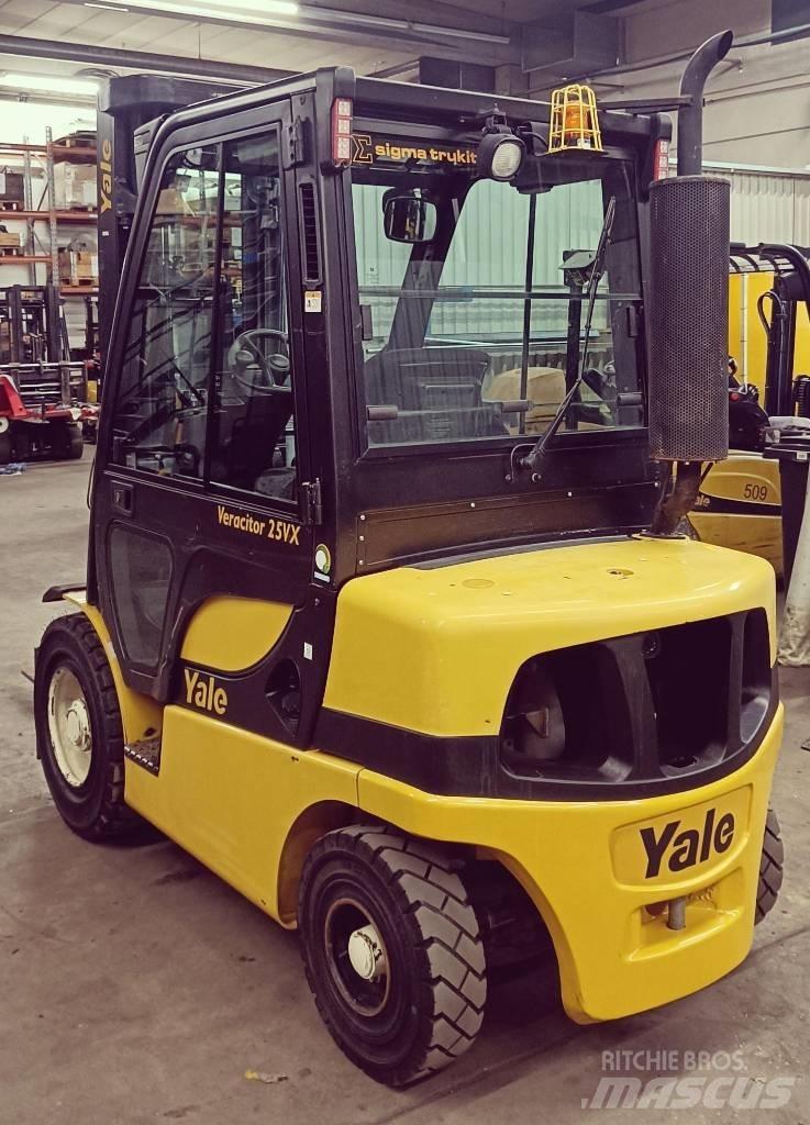 Yale GDP25VX Dieselové vozíky