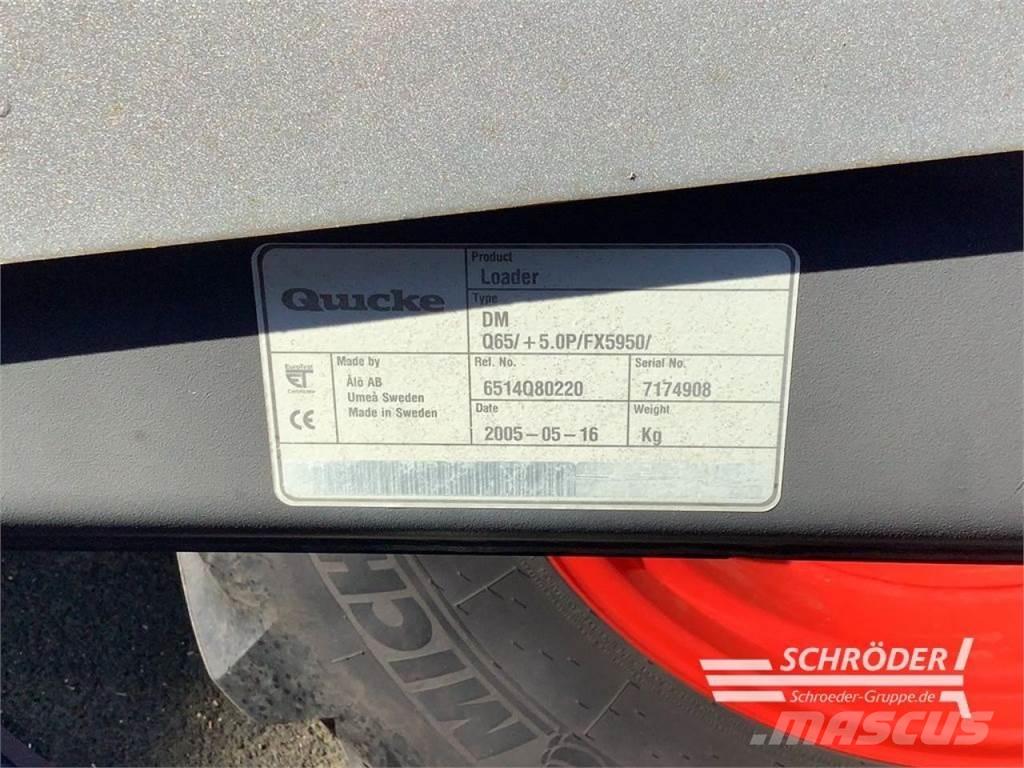 Ålö Q 65 Čelné nakladače a rýpadlá