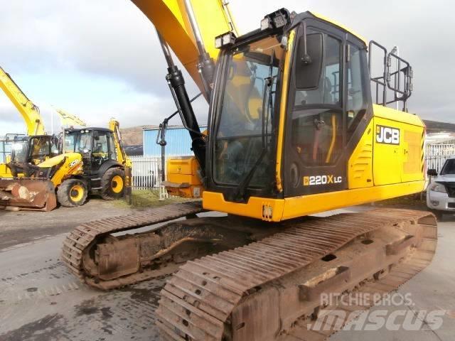 JCB 220X LC Pásové rýpadlá