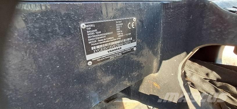 Yanmar SV 15 Mini rýpadlá < 7t