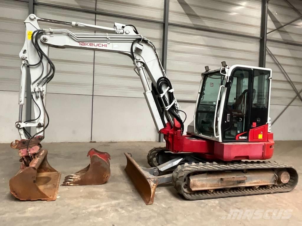 Takeuchi TB 280 FR Midi rýpadlá 7 t - 12 t