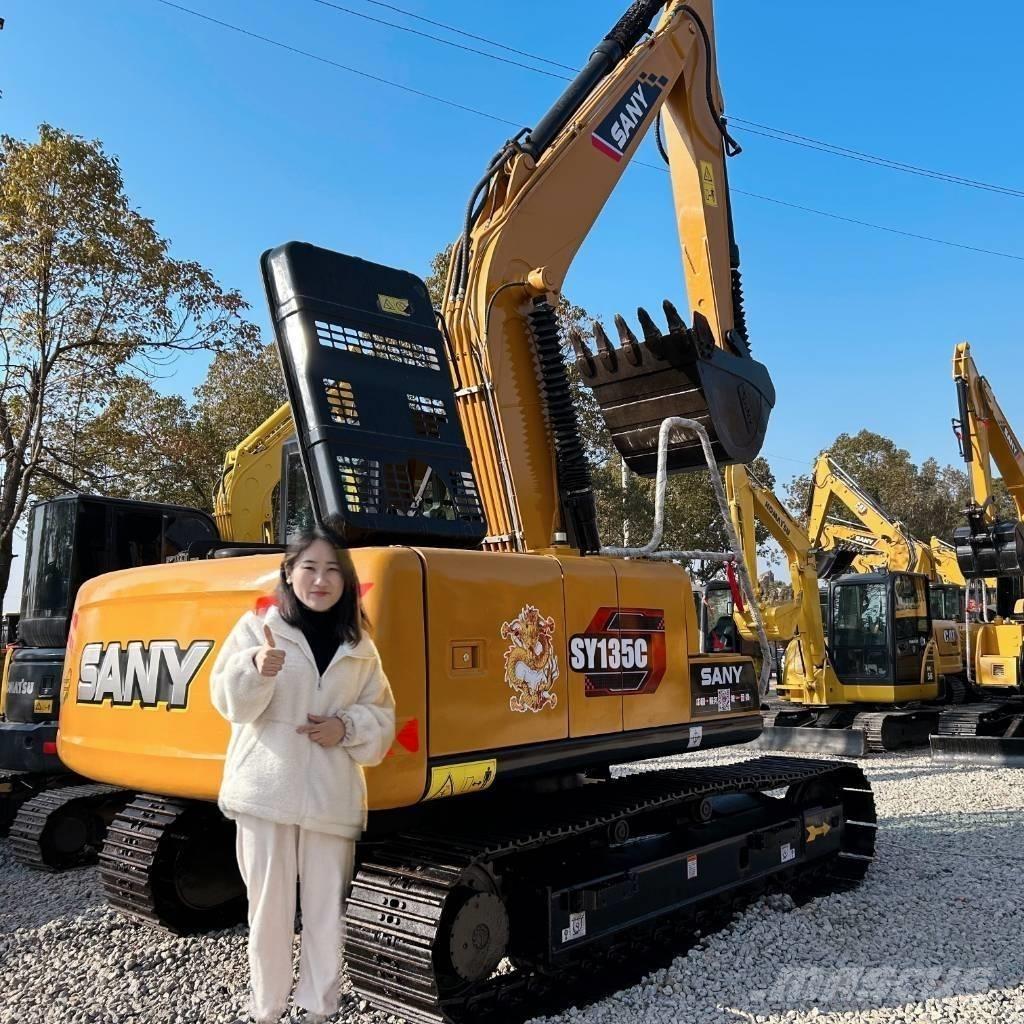 Sany SY 135 Pásové rýpadlá