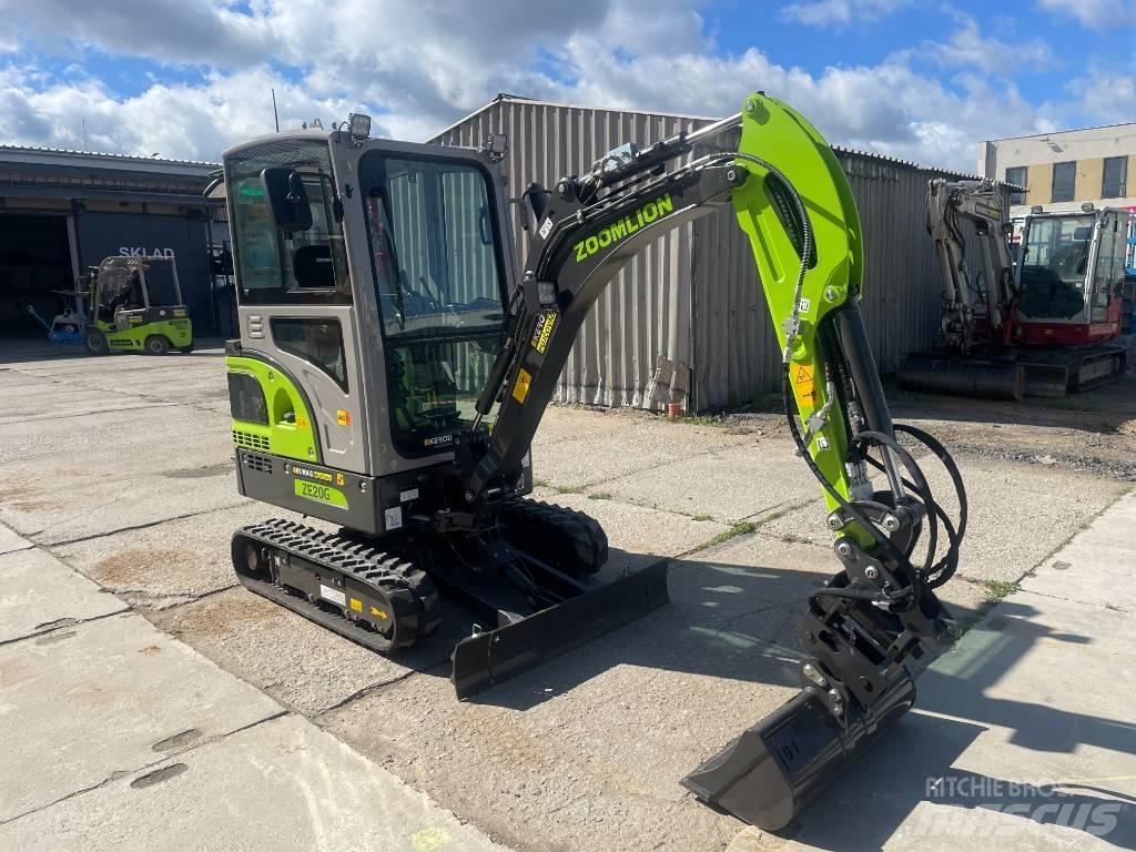 Zoomlion ZE 20 G Mini rýpadlá < 7t