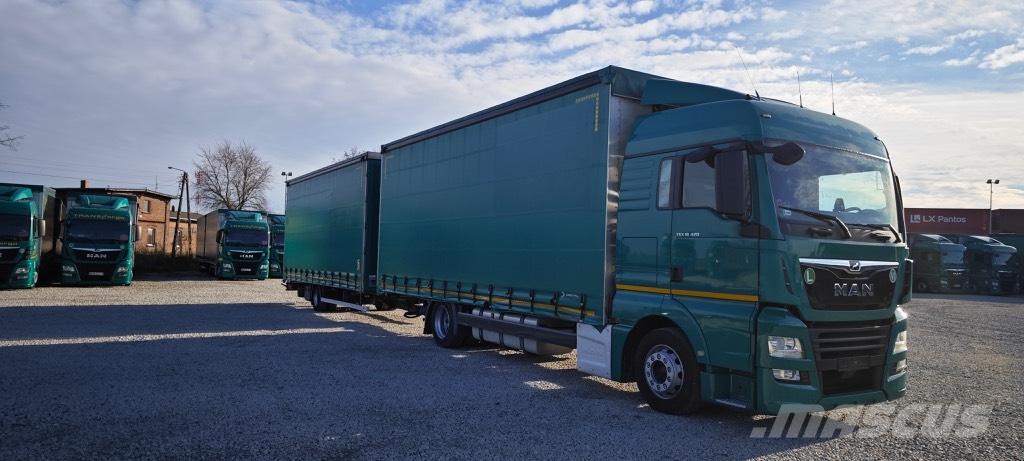 MAN TGX 18.420 Nákladné vozidlá s bočnou zhrnovacou plachtou