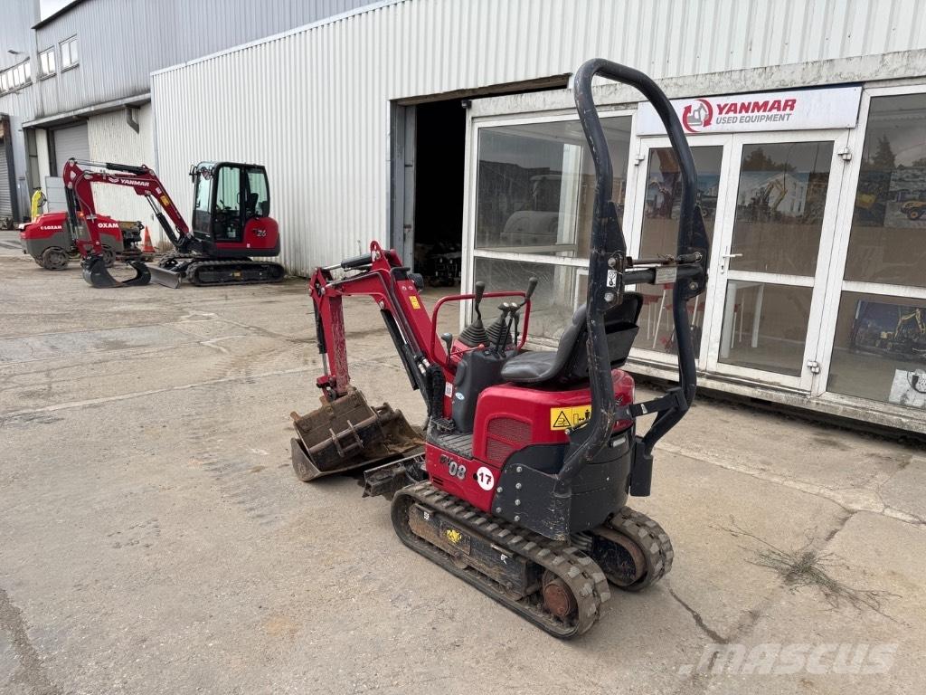 Yanmar SV08 (1D879) Mini rýpadlá < 7t