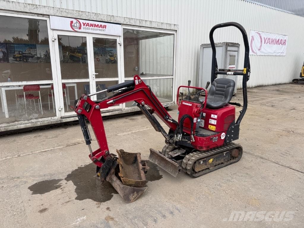 Yanmar SV08 (1D879) Mini rýpadlá < 7t