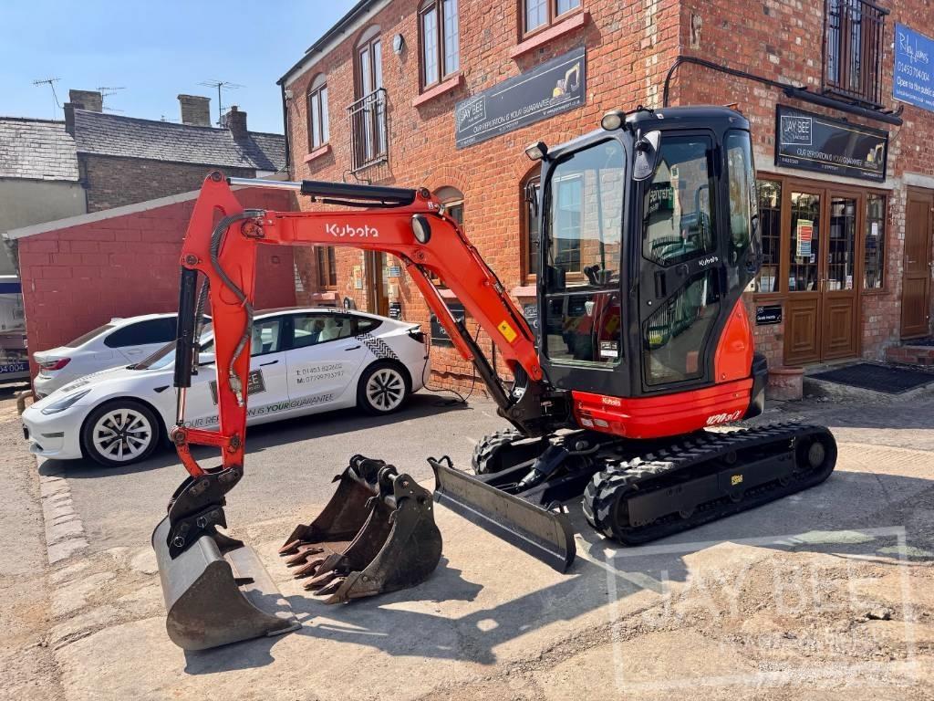 Kubota U 20-3 Mini rýpadlá < 7t