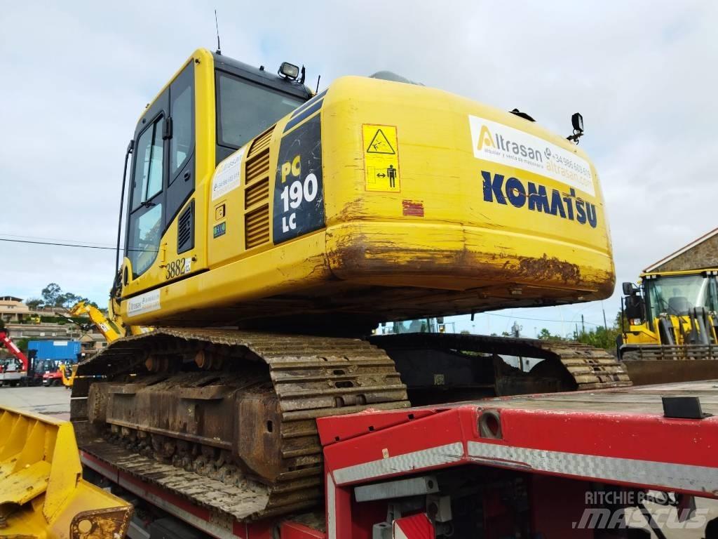 Komatsu PC190LC-8 Pásové rýpadlá