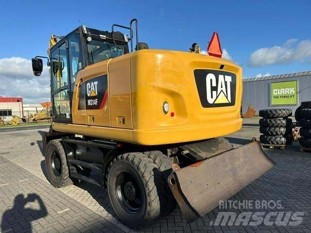 CAT M 314 F Kolesové rýpadlá