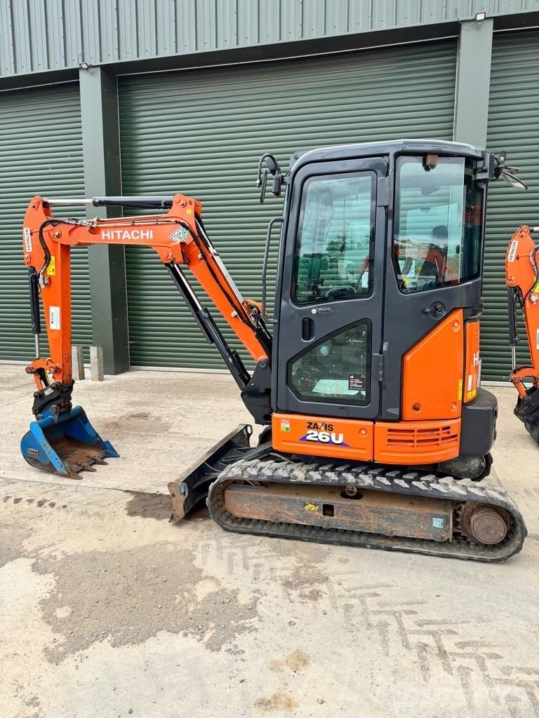 Hitachi ZX 26 U-6 CR Mini rýpadlá < 7t
