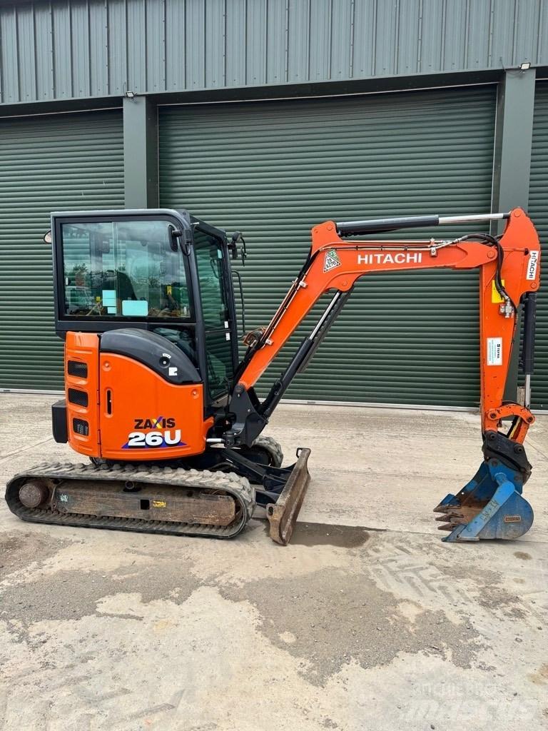 Hitachi ZX 26 U-6 CR Mini rýpadlá < 7t