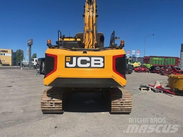 JCB Bandgrävare 220X Pásové rýpadlá