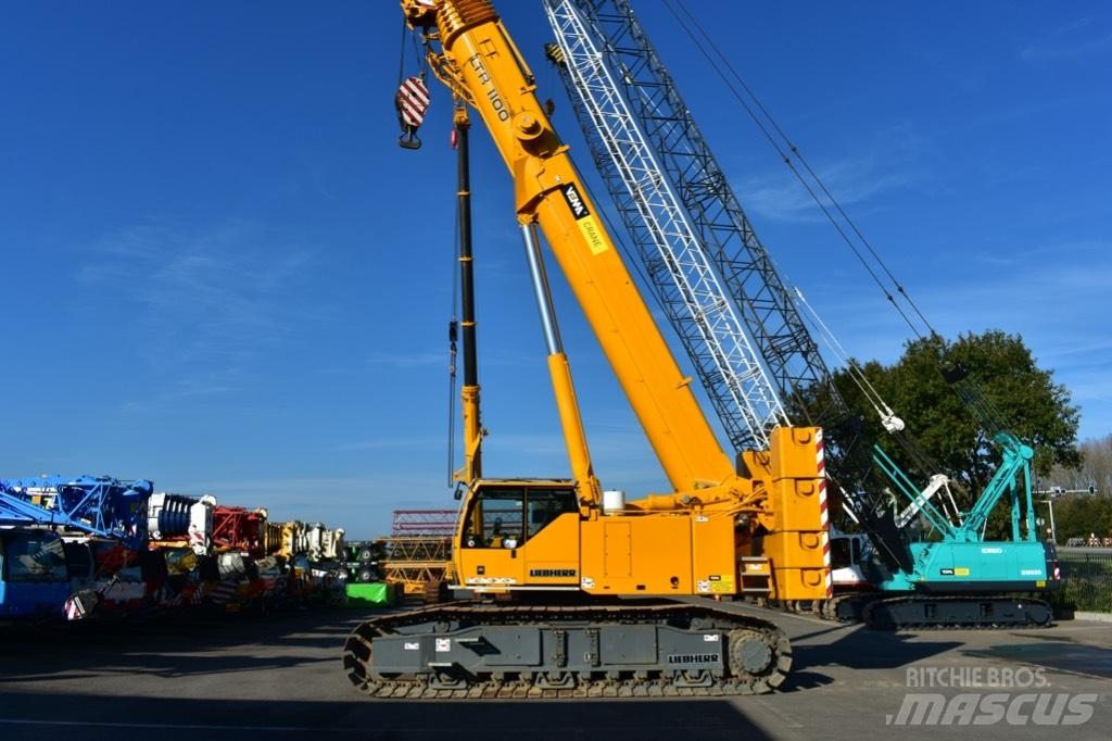 Liebherr LTR 1100 Pásové žeriavy