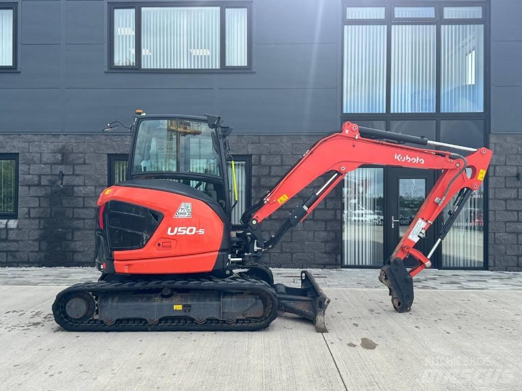 Kubota U 50-5 Mini rýpadlá < 7t