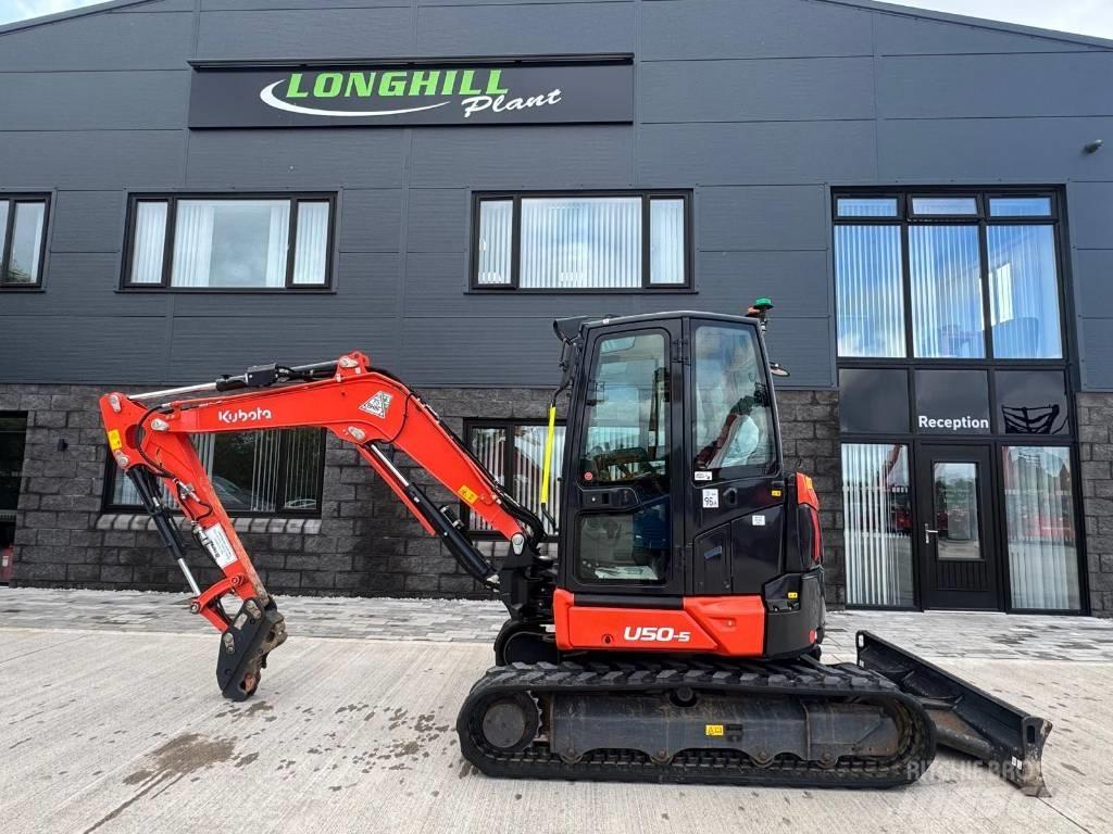 Kubota U 50-5 Mini rýpadlá < 7t