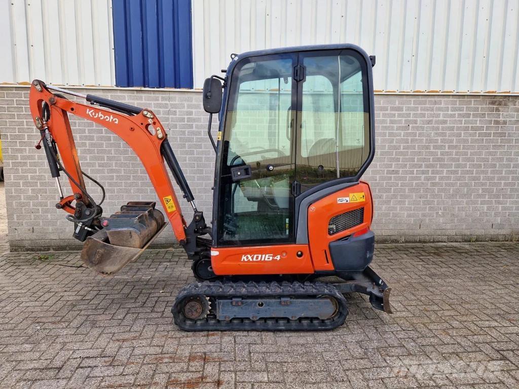 Kubota KX016-4 Mini rýpadlá < 7t