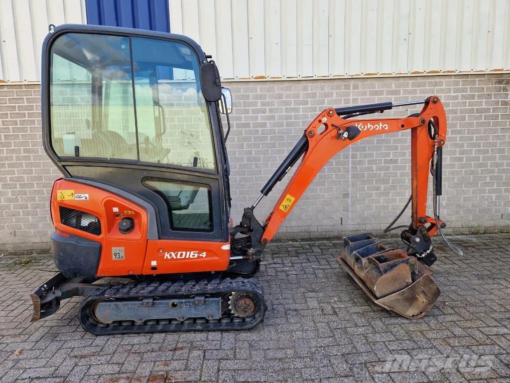 Kubota KX016-4 Mini rýpadlá < 7t