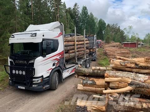 Scania R580B6X4NB Nákladné vozidlá na prepravu dreva