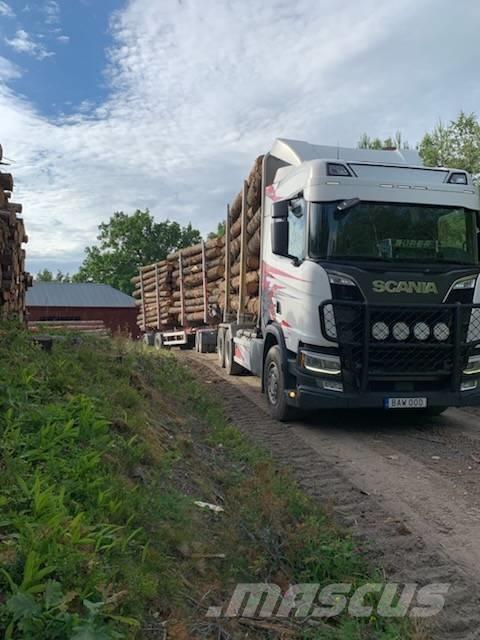 Scania R580B6X4NB Nákladné vozidlá na prepravu dreva