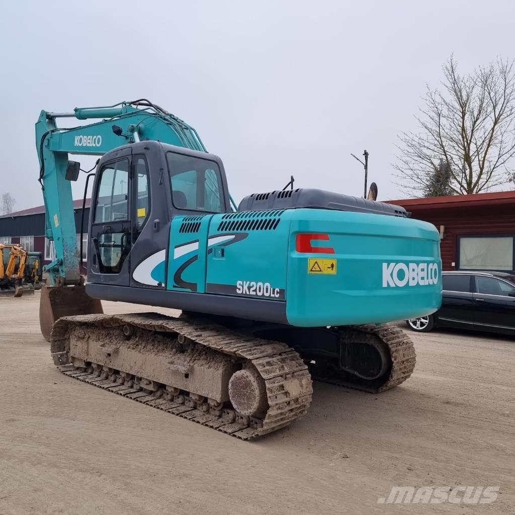 Kobelco SK 200-8 Pásové rýpadlá