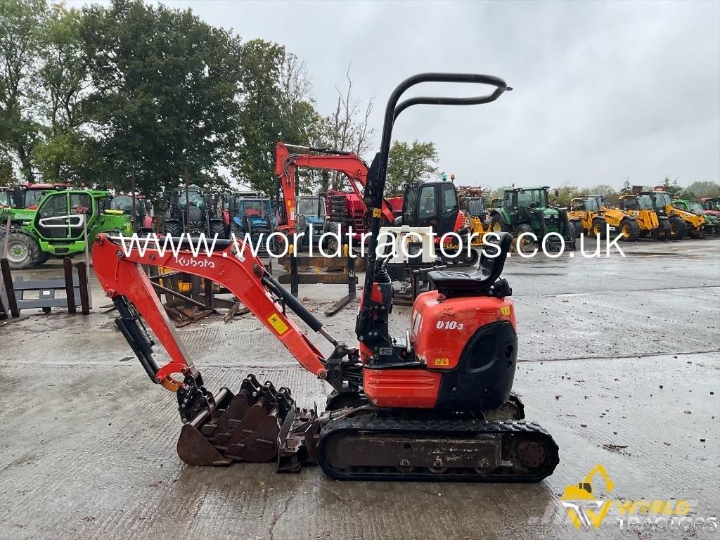 Kubota U 10-3 Mini rýpadlá < 7t