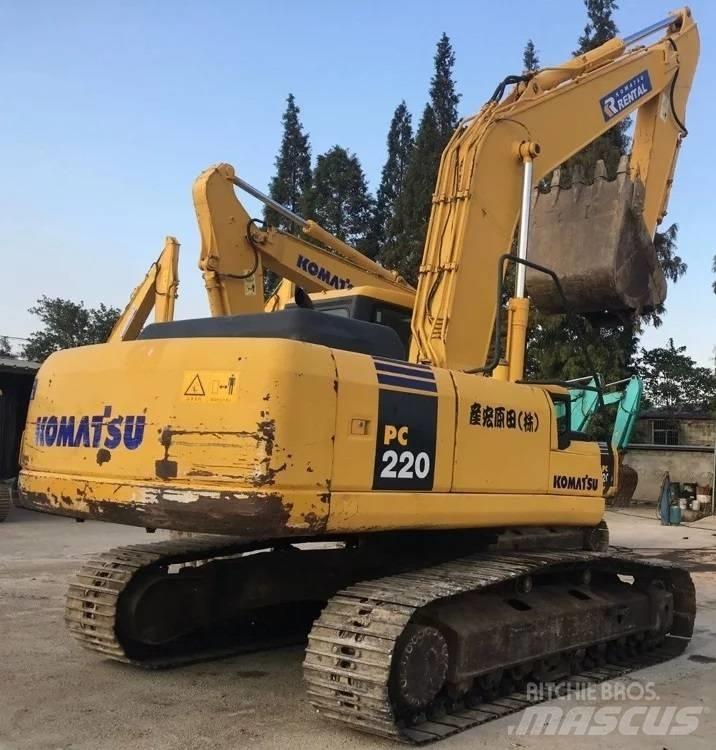 Komatsu pc220-7 Pásové rýpadlá