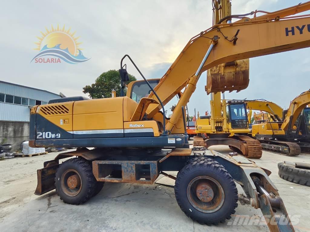 Hyundai Robex 210W-9 Kolesové rýpadlá
