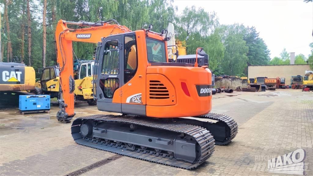 Doosan DX 140 LCR Pásové rýpadlá