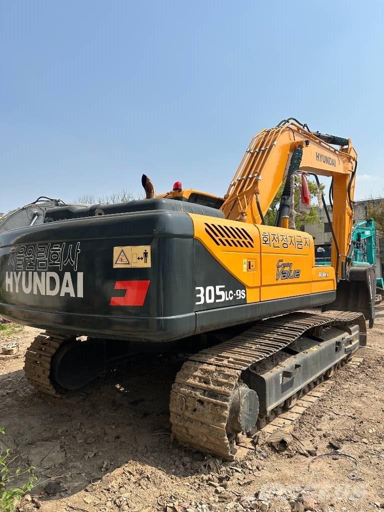 Hyundai 305LC-9S Pásové rýpadlá