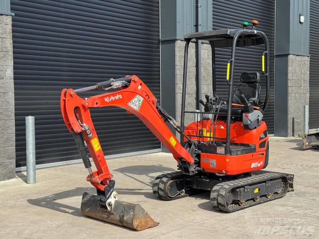 Kubota U 17-3a Mini rýpadlá < 7t