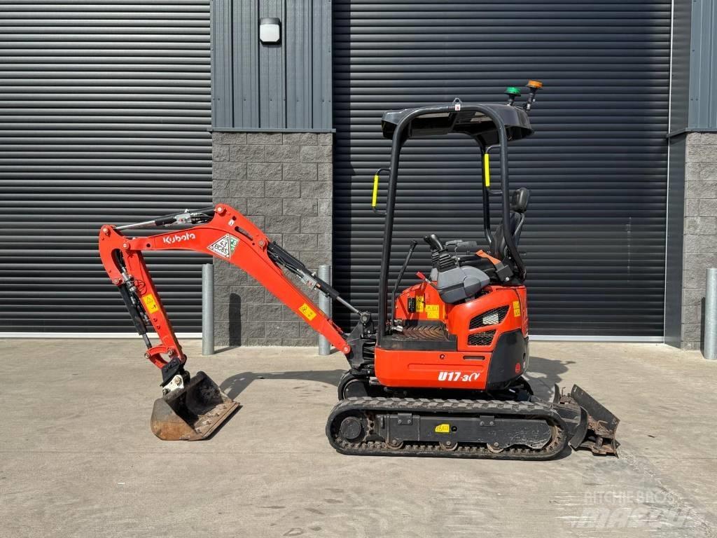 Kubota U 17-3a Mini rýpadlá < 7t