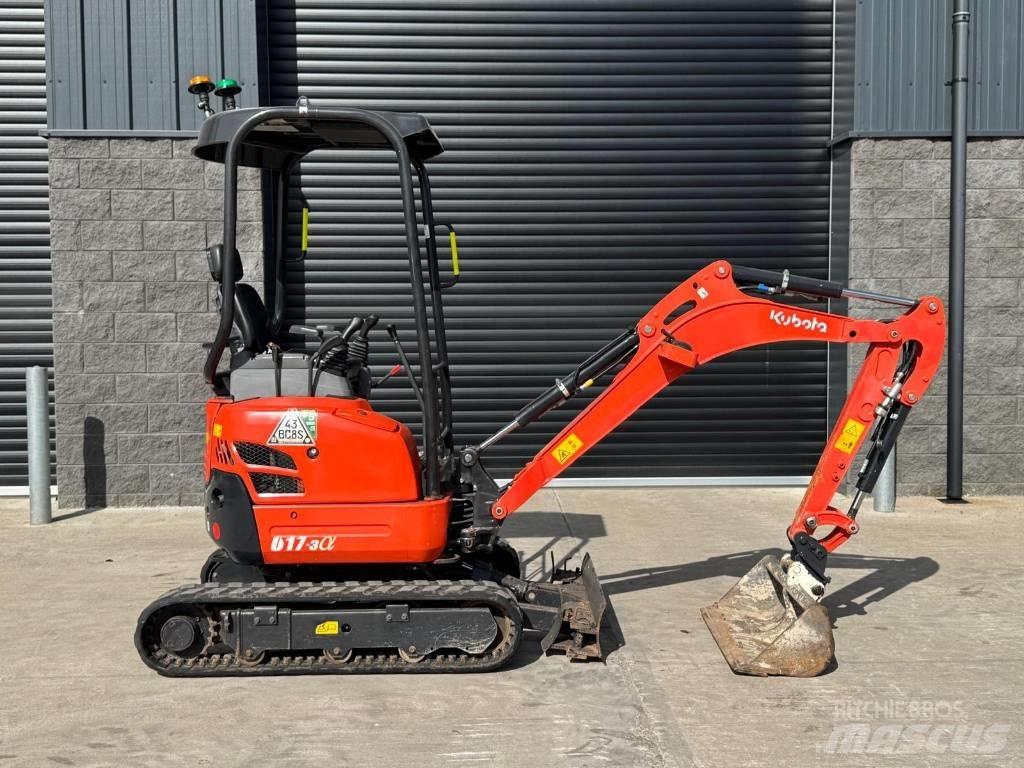 Kubota U 17-3a Mini rýpadlá < 7t