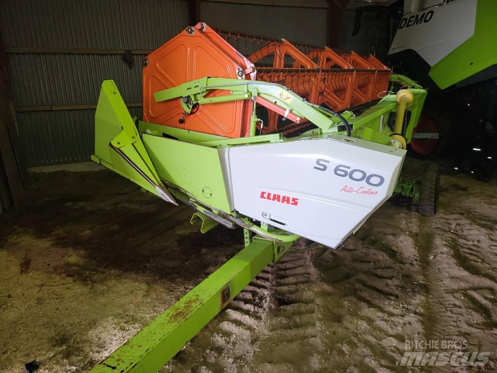 CLAAS S600 Kombajnove hlavice