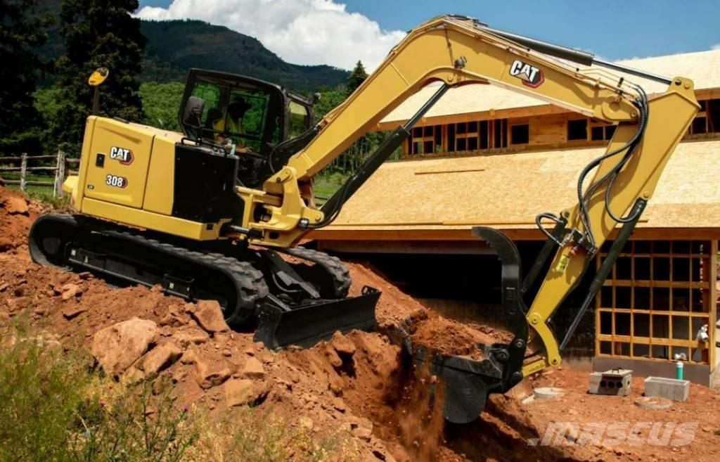 CAT 308 E CR UTHYRES Midi rýpadlá 7 t - 12 t