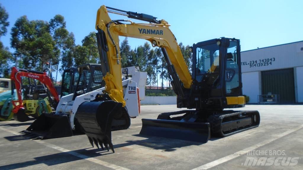 Yanmar Vio 50-6A Mini rýpadlá < 7t