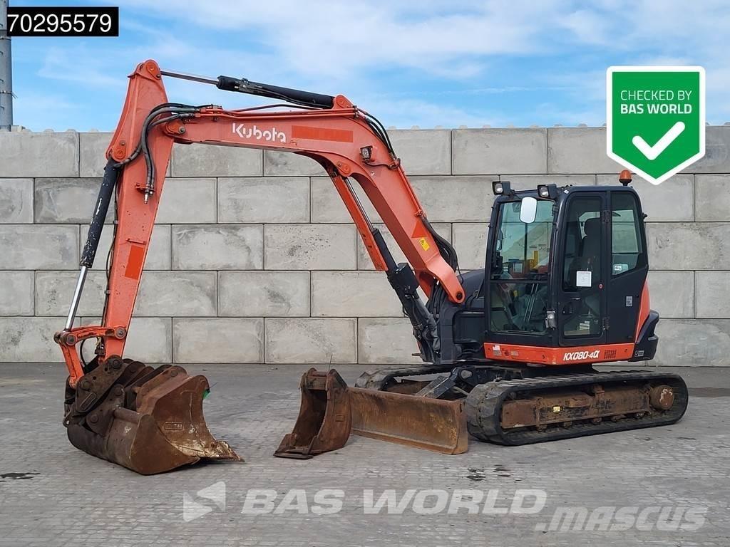 Kubota KX080-4a Mini rýpadlá < 7t