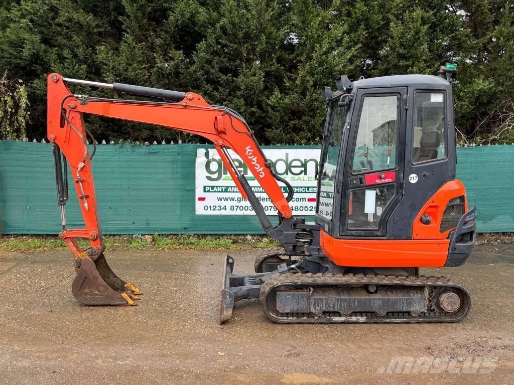 Kubota KX 101-3 Mini rýpadlá < 7t