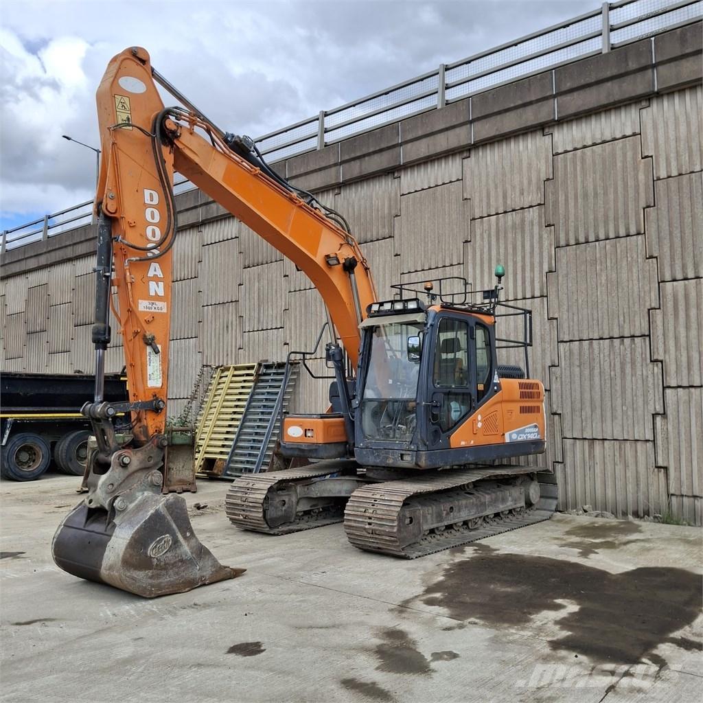 Doosan DX 140 LC Pásové rýpadlá