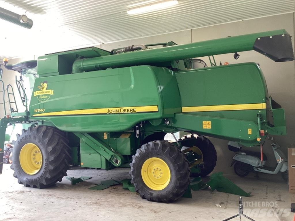 John Deere W540+618R Kombinované zberacie stroje