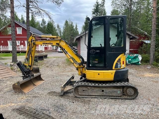 Komatsu PC26MR-3 Mini rýpadlá < 7t