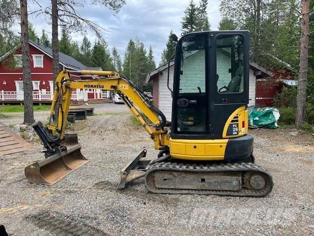Komatsu PC26MR-3 Mini rýpadlá < 7t