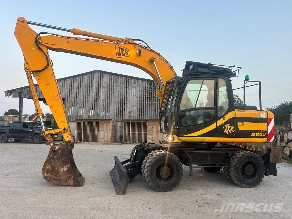 JCB JS 160 W Kolesové rýpadlá