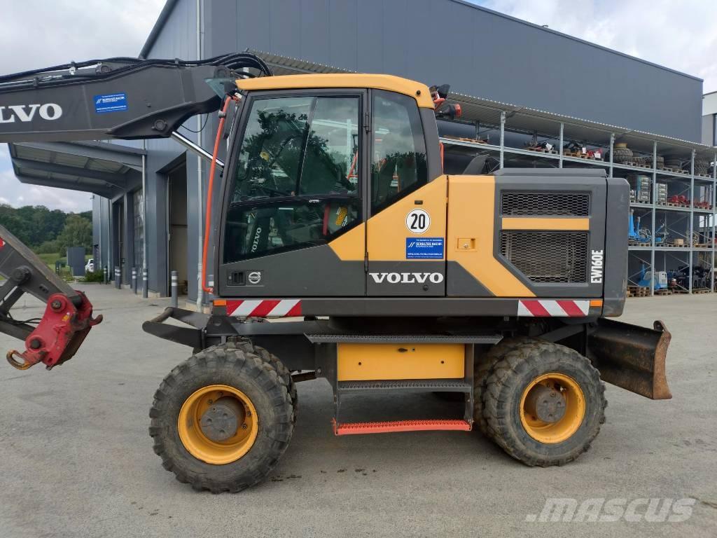Volvo EW 160 E Kolesové rýpadlá