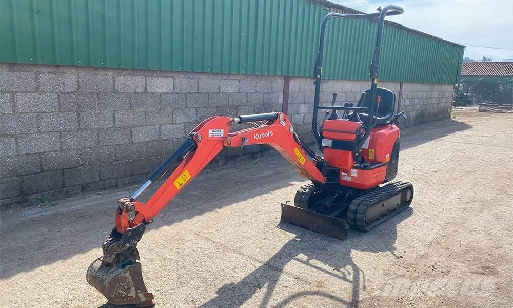 Kubota K 008-3 Mini rýpadlá < 7t