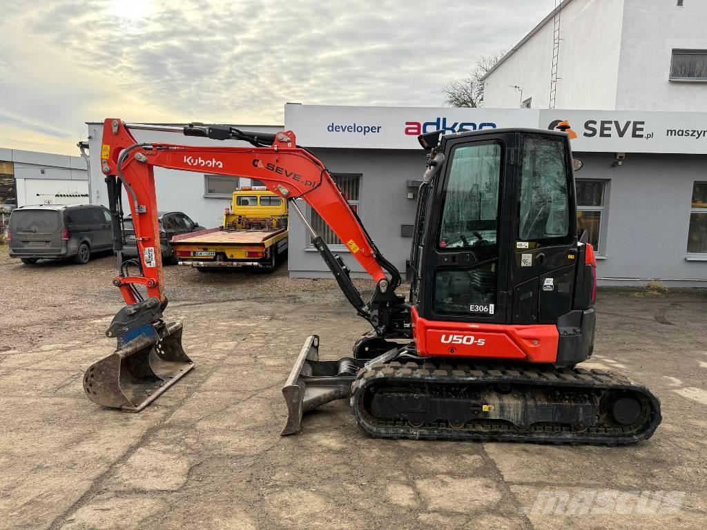 Kubota U 50-5 Mini rýpadlá < 7t