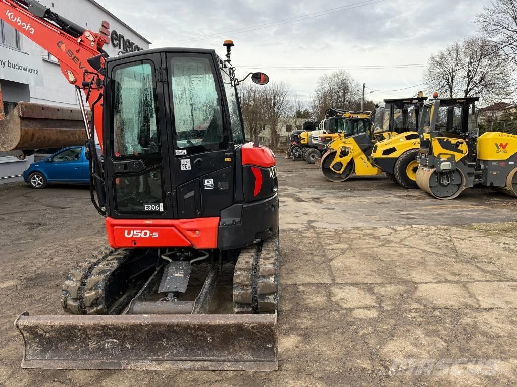 Kubota U 50-5 Mini rýpadlá < 7t