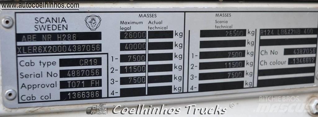 Scania 124L 400 Nákladné vozidlá bez nadstavby