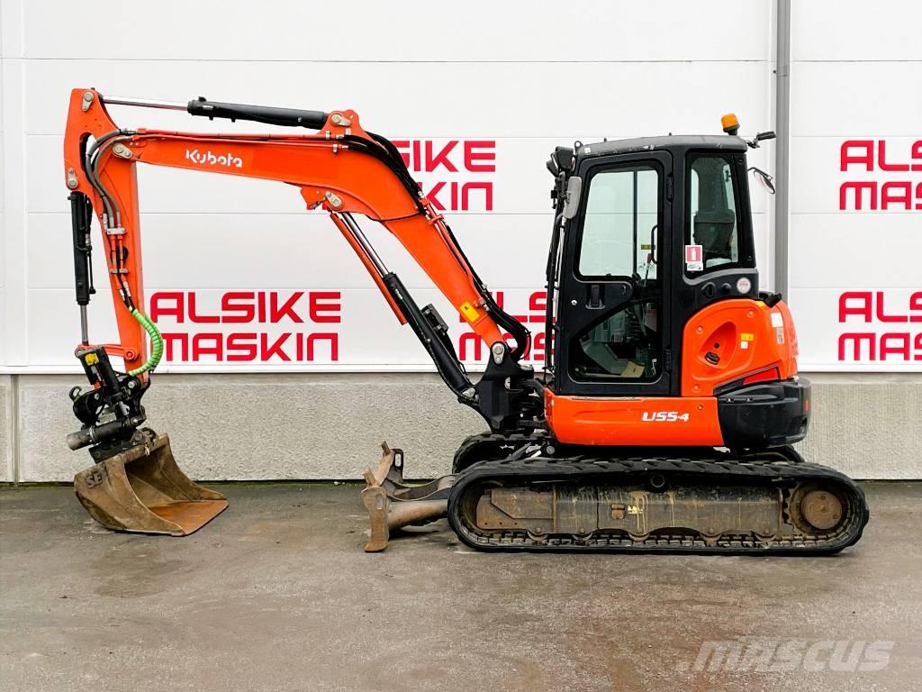 Kubota U 55-4 Mini rýpadlá < 7t