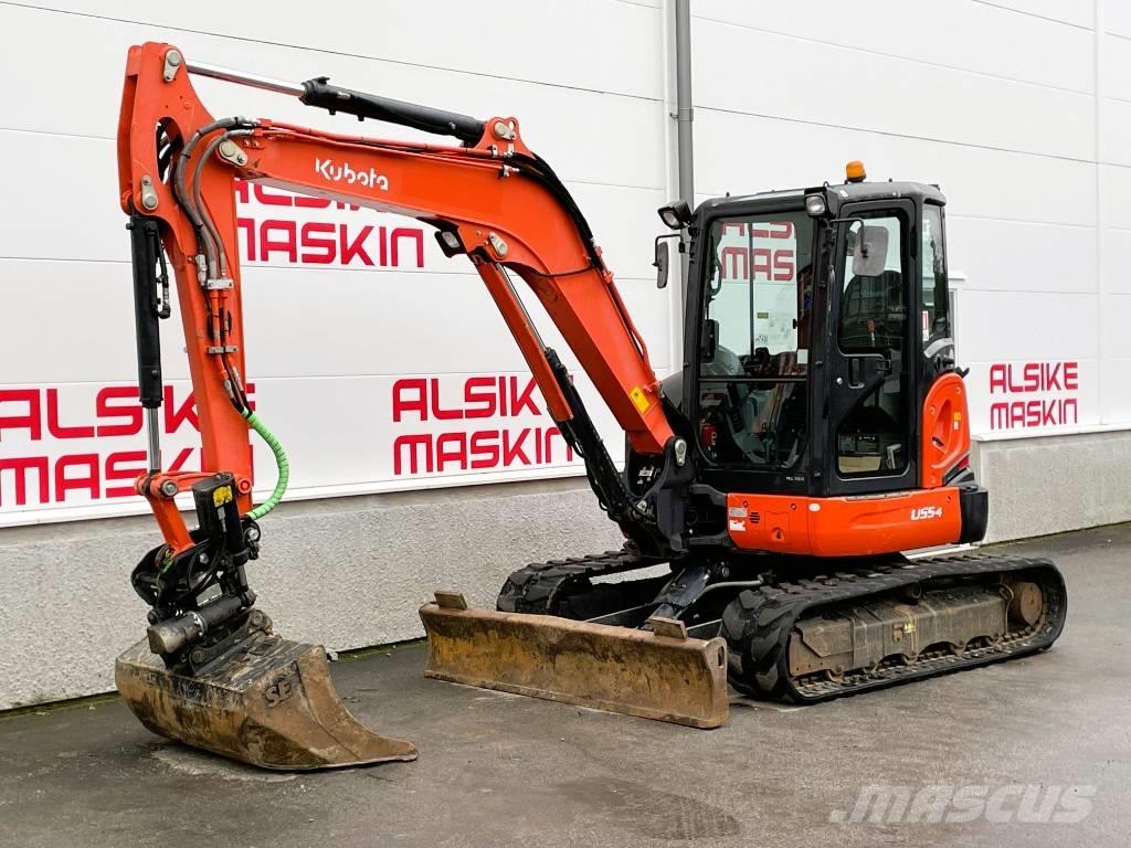 Kubota U 55-4 Mini rýpadlá < 7t